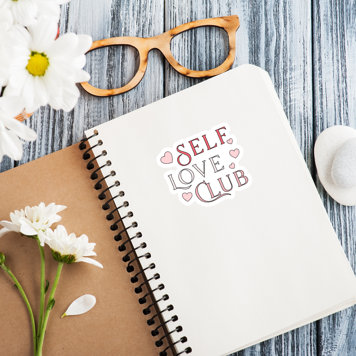 Self Love Club Glossy Sticker