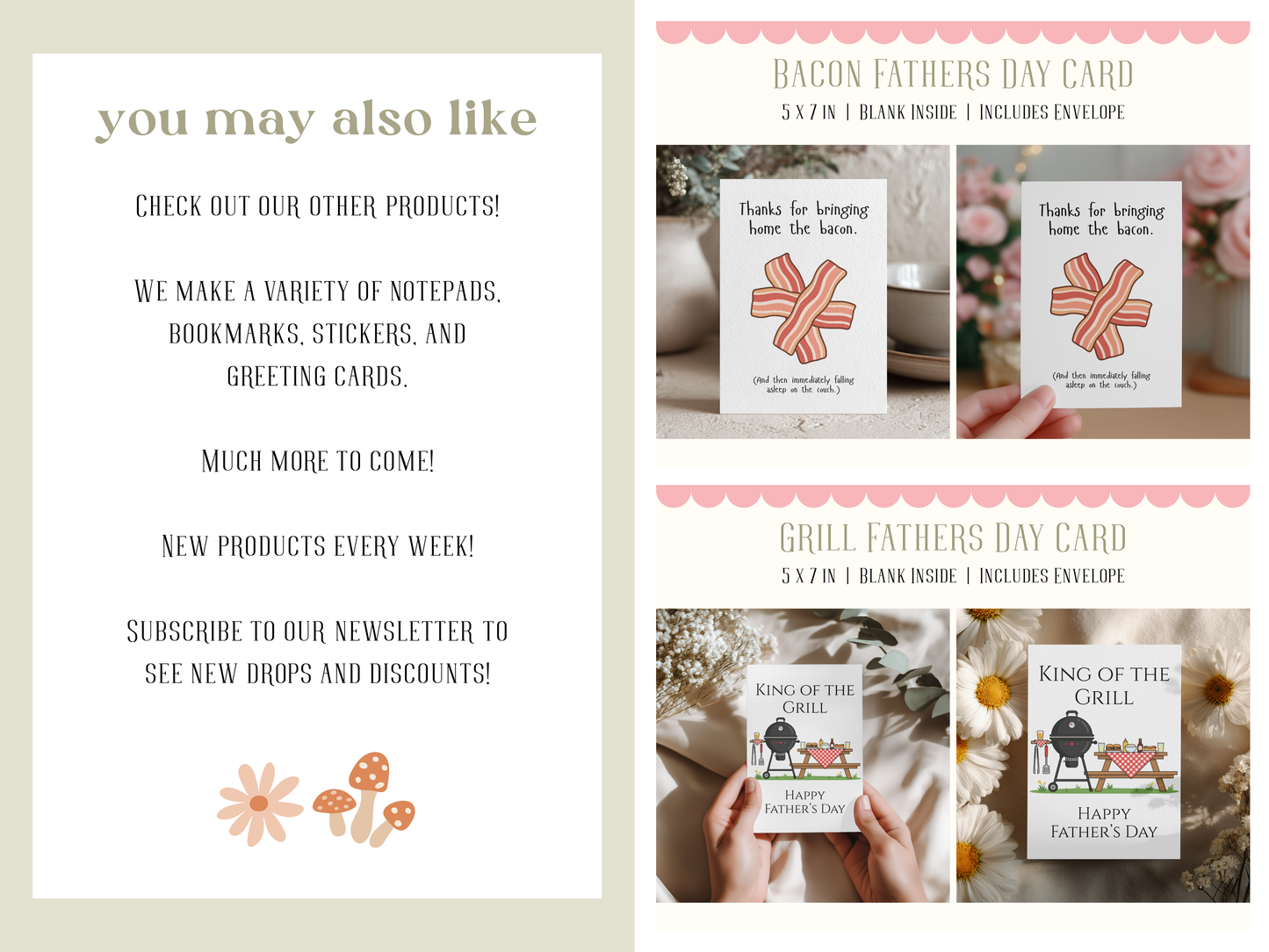 Bigfoot Father's Day Card For Grandfathers