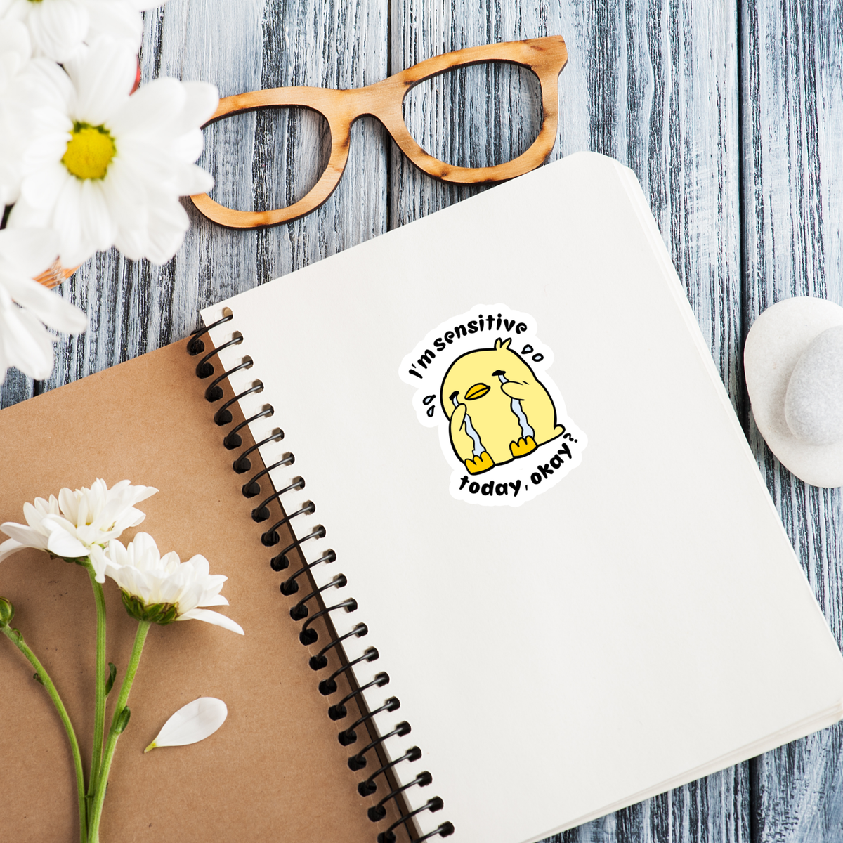I'm Sensitive Today Glossy Sticker