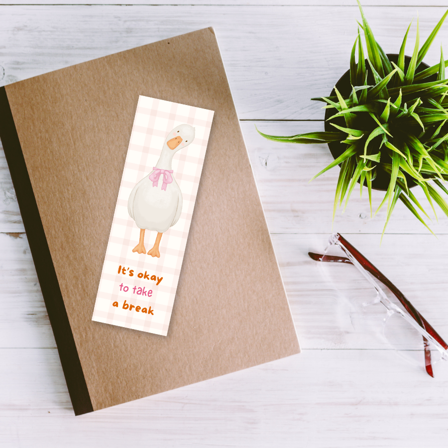 Goose Break Bookmark