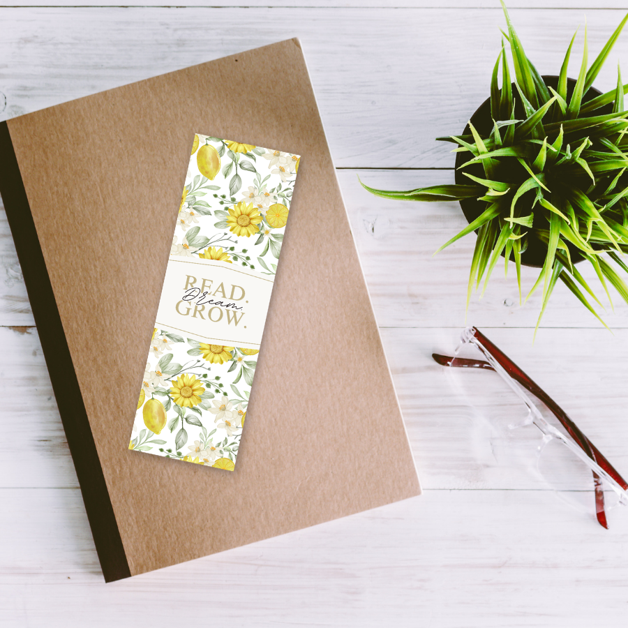 Read Dream Grow Bookmark