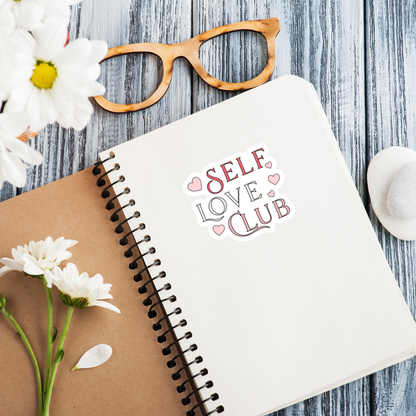 Self Love Club Glossy Sticker