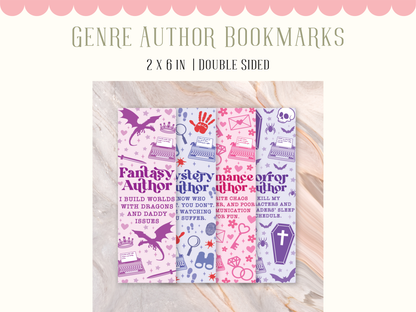 Genre Author Bookmarks
