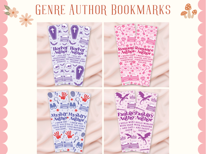 Genre Author Bookmarks