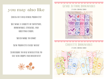 Genre Review Bookmarks