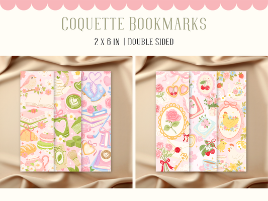 Coquette Bookmarks