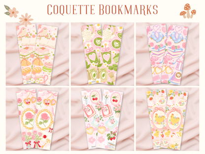 Coquette Bookmarks