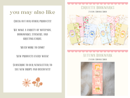 Coquette Bookmarks