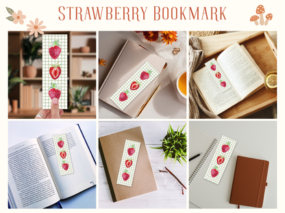 Strawberry Bookmark