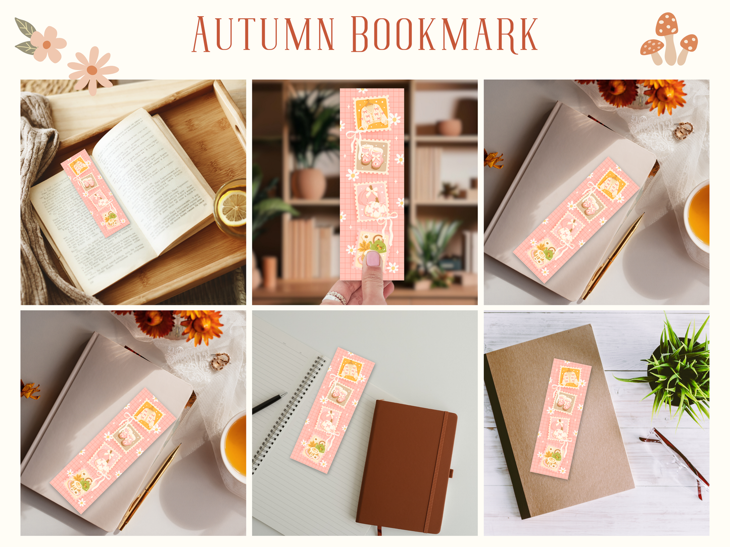 Autumn Bookmark