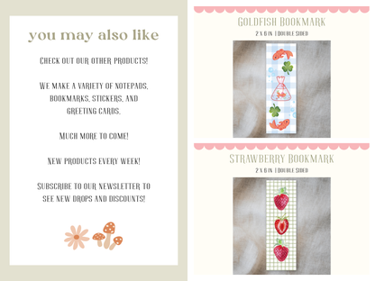 Autumn Bookmark