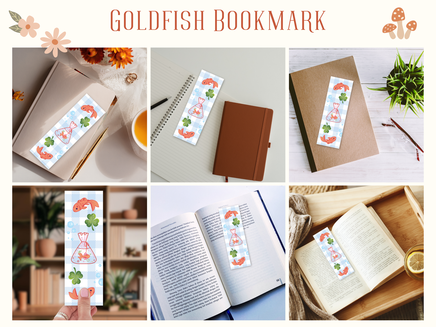Goldfish Bookmark