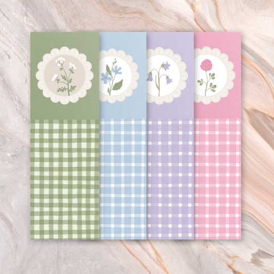 Flower Frame Bookmarks