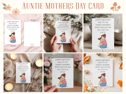 Auntie Mother's Day Card