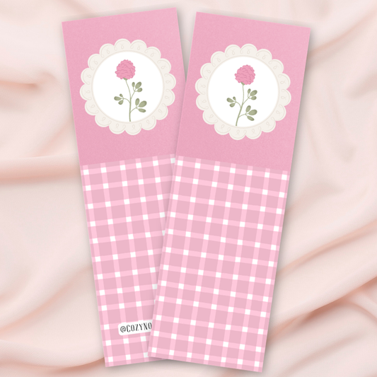 Flower Frame Bookmarks