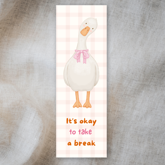 Goose Break Bookmark