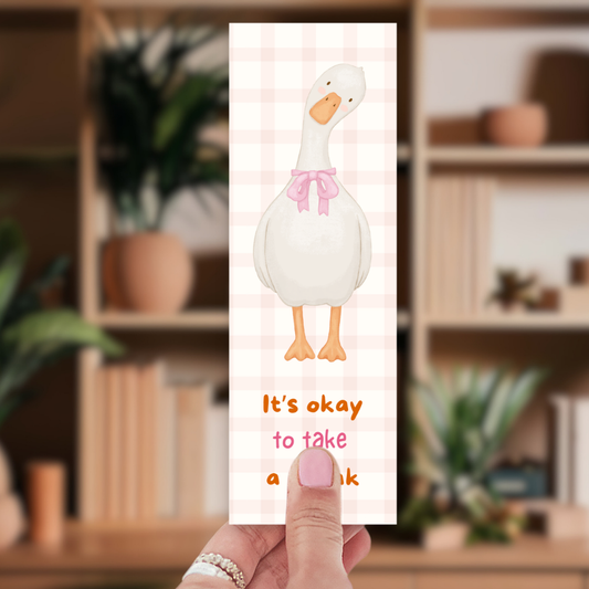Goose Break Bookmark