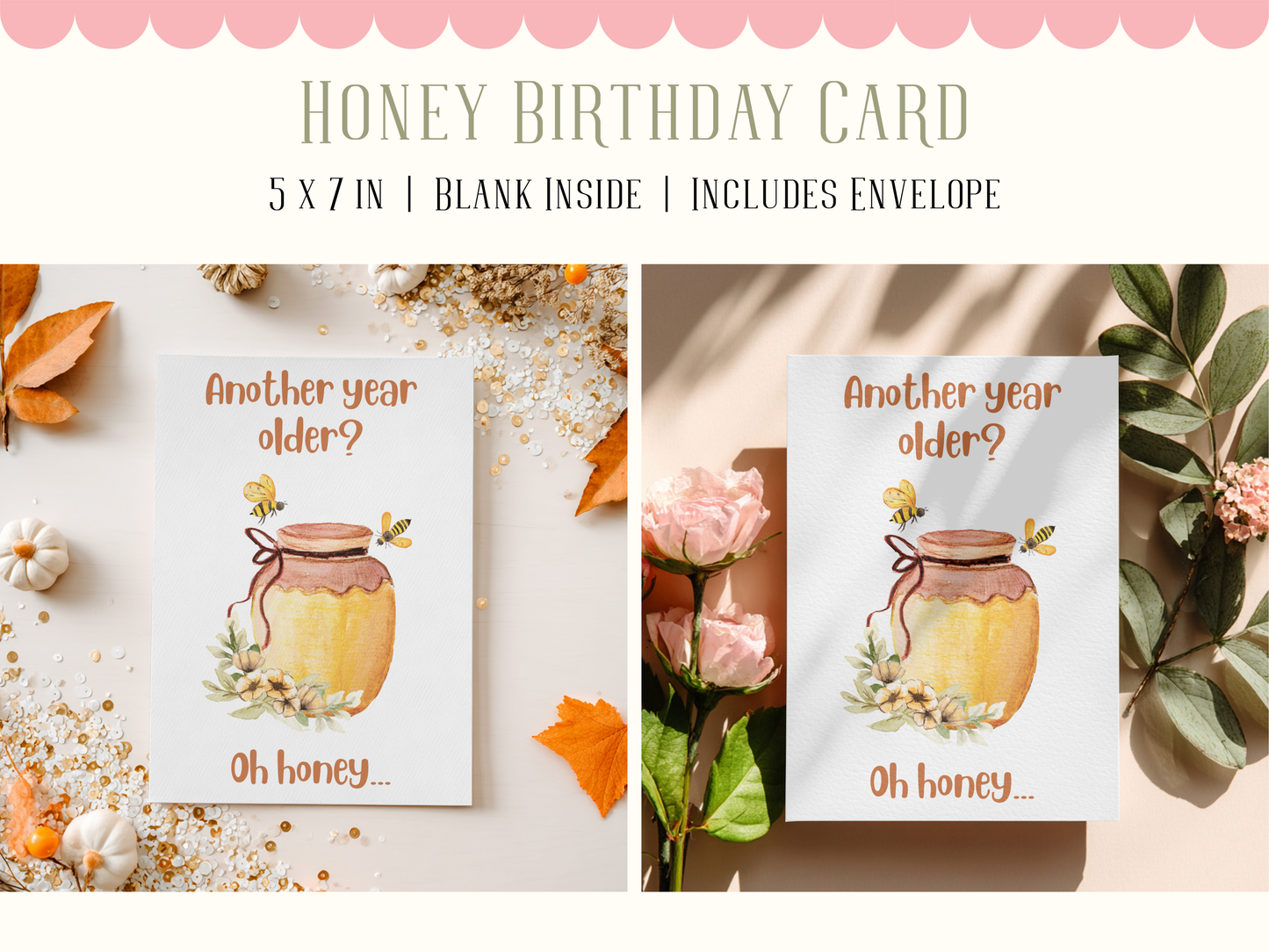 Oh Honey Birthday Card