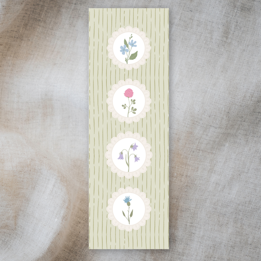 Flower Frame Bookmark