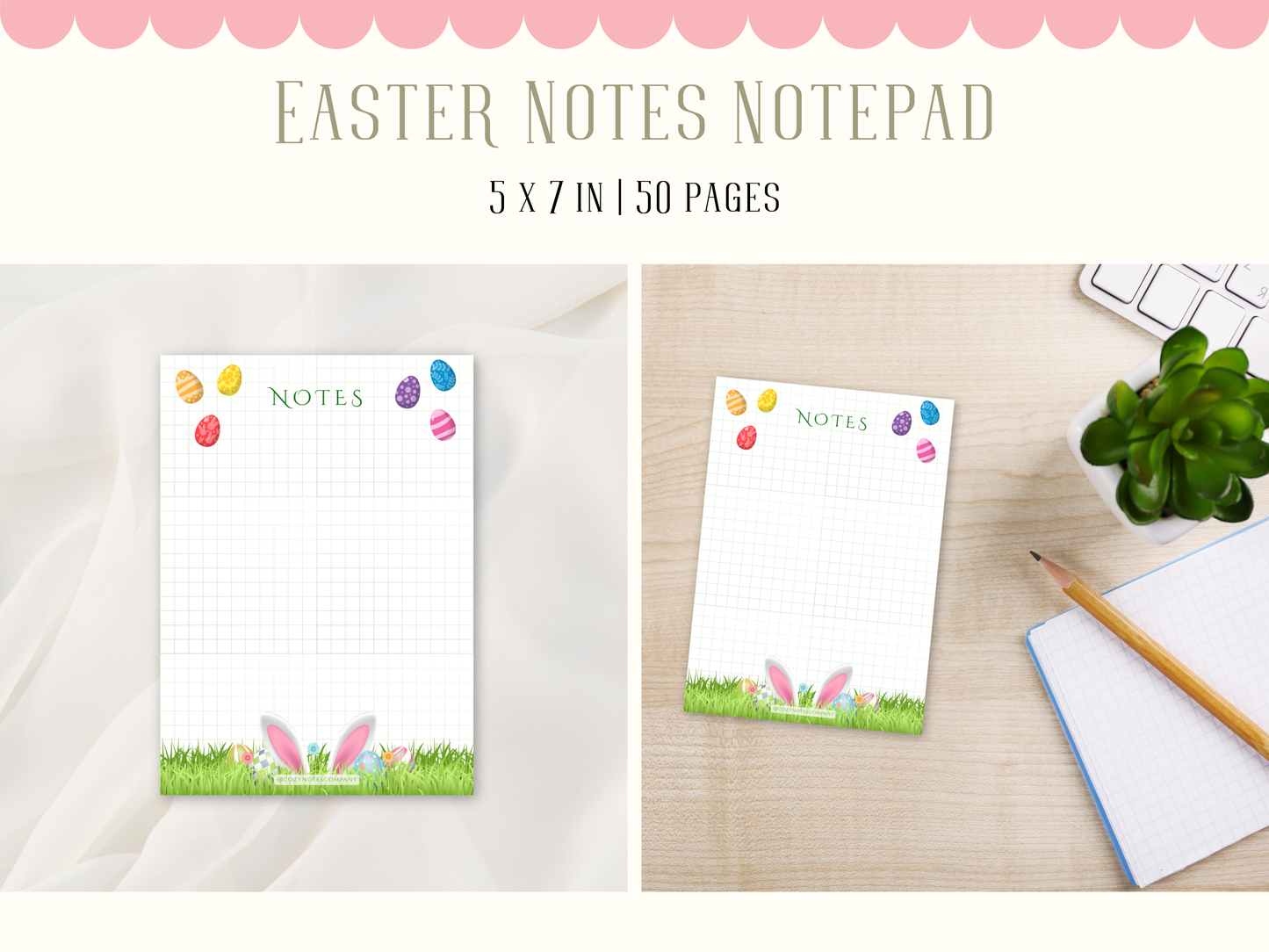 Easter Notes Notepad