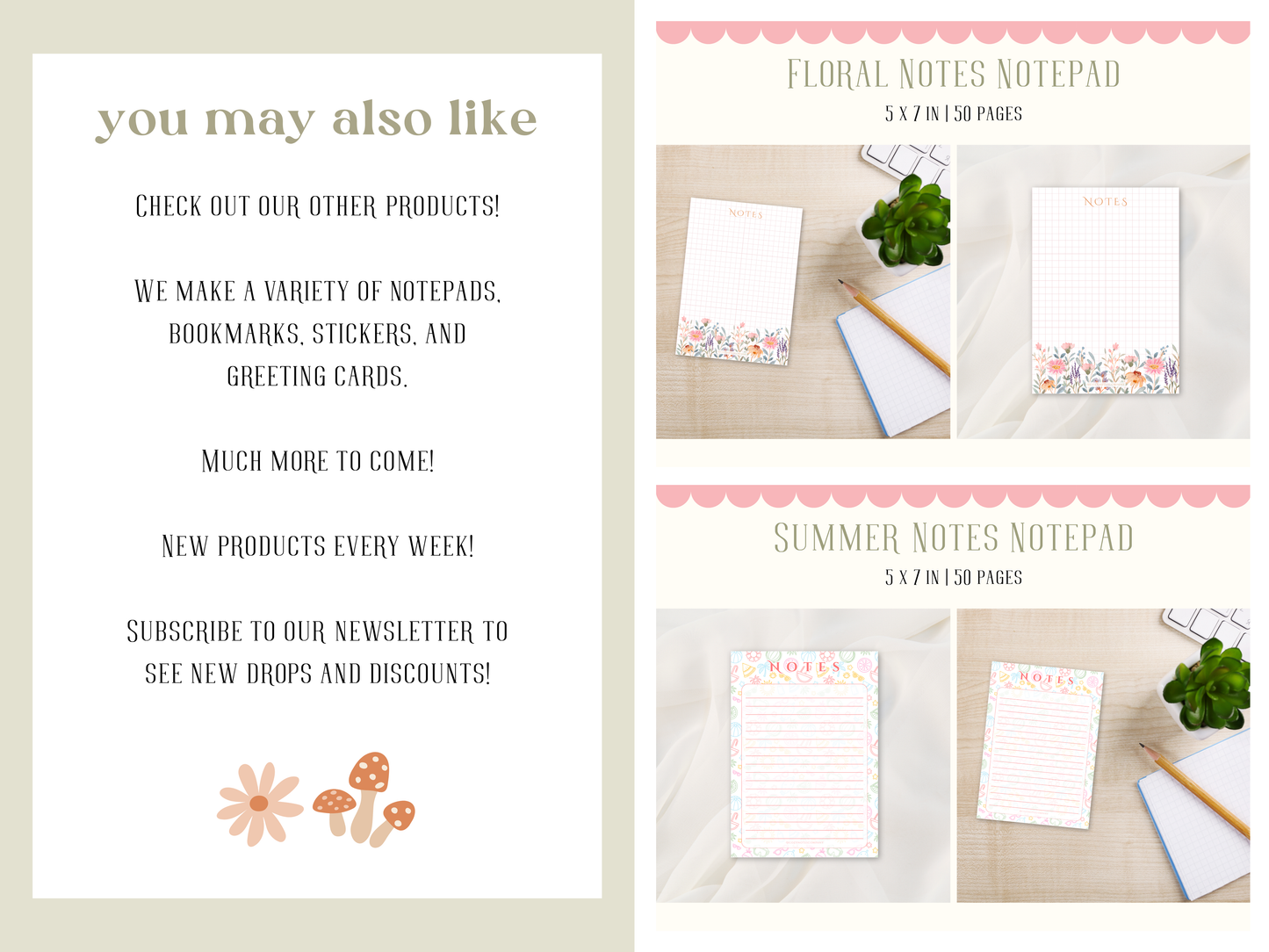 Easter Notes Notepad