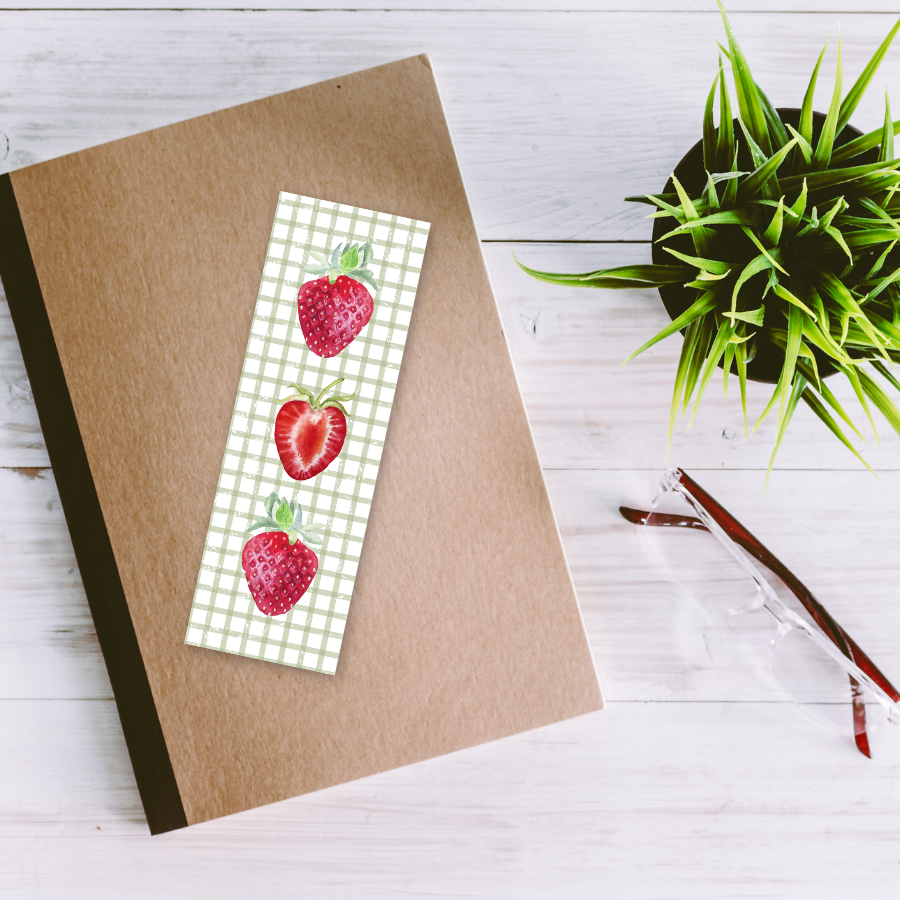 Strawberry Bookmark