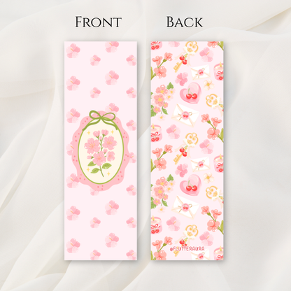 Coquette Dreams Bookmarks Flipable Double Sided