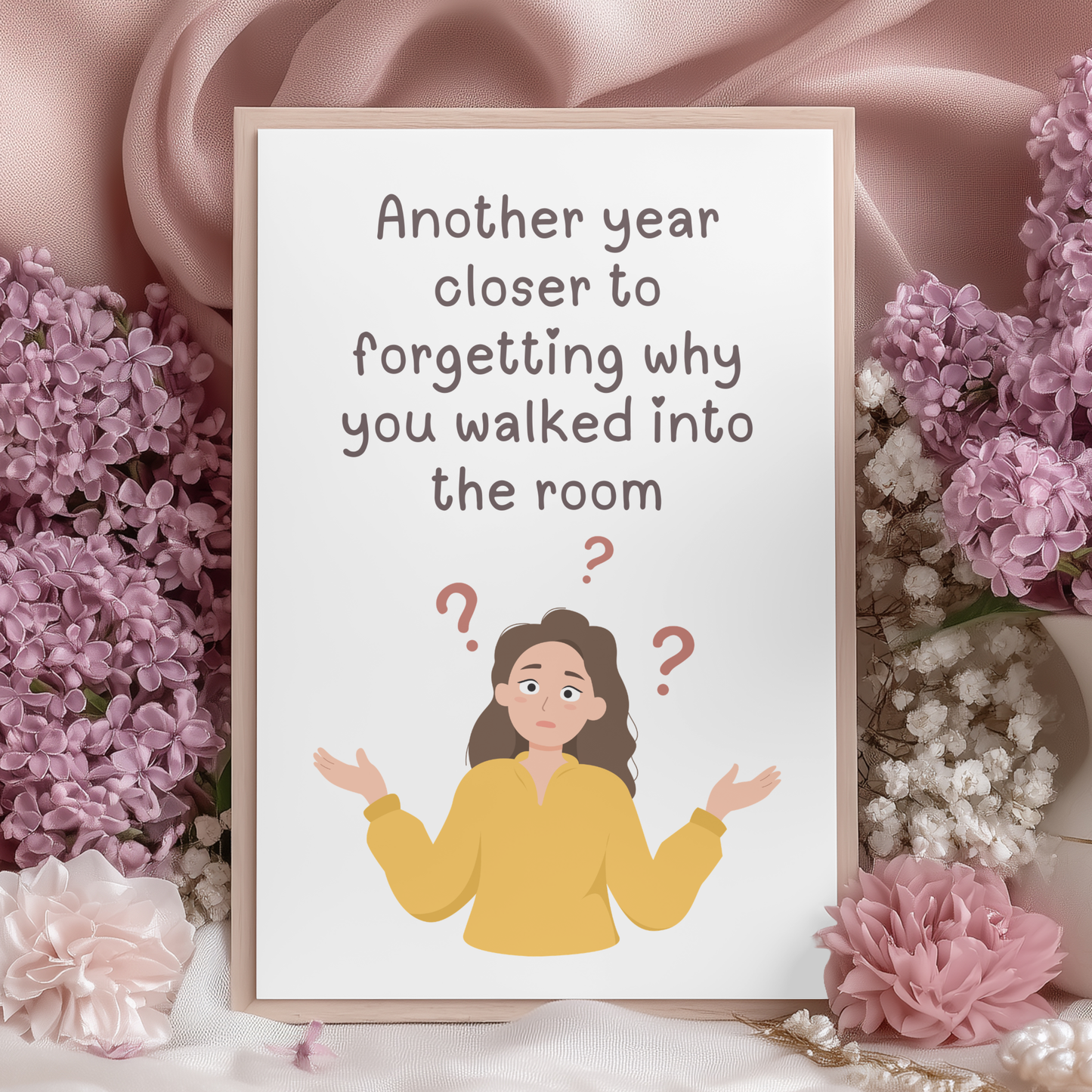 Another Year Closer To Forgetting | 4x6 Card with Envelope