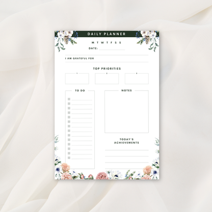 Floral Rabbit Notepad Set