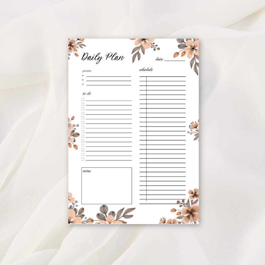 Floral Notepad Set
