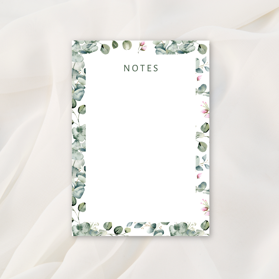 Eucalyptus Notepad Set