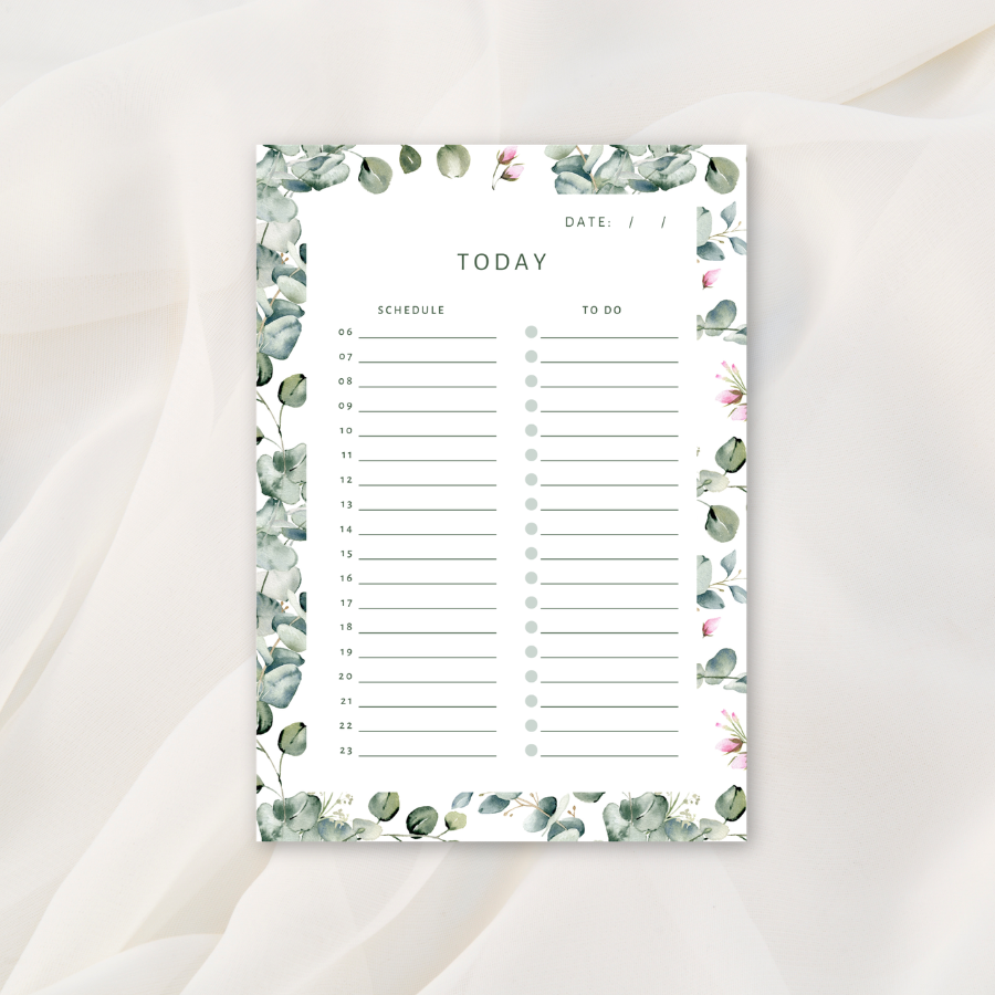 Eucalyptus Notepad Set
