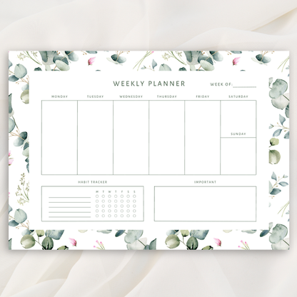 Eucalyptus Notepad Set