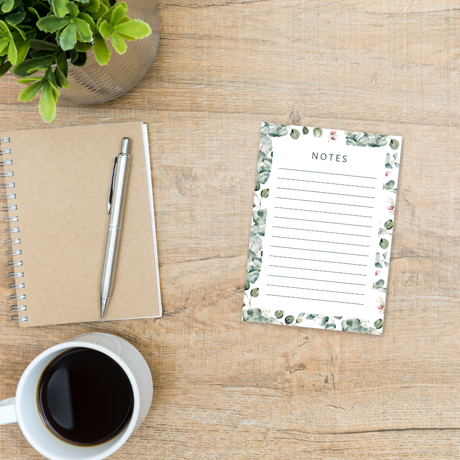 Eucalyptus Notepad Set