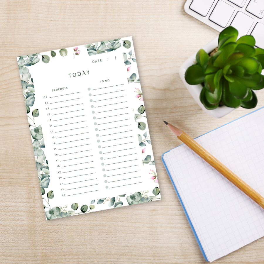 Eucalyptus Notepad Set