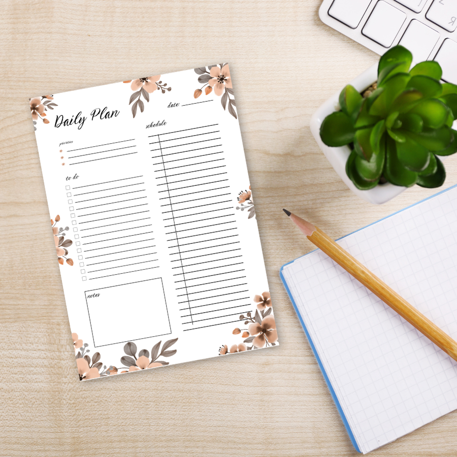Floral Notepad Set