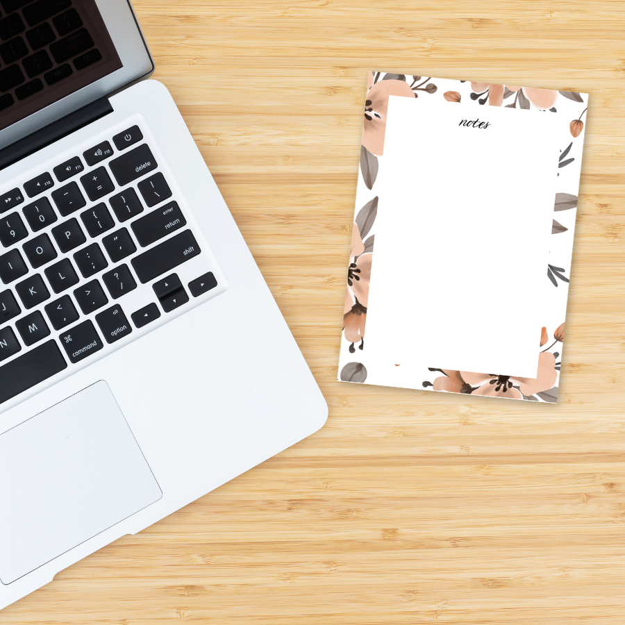 Floral Notepad Set