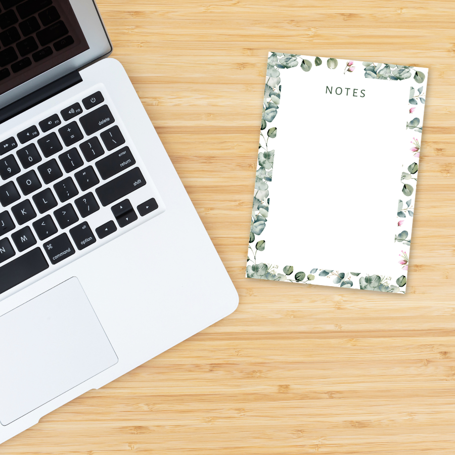 Eucalyptus Notepad Set