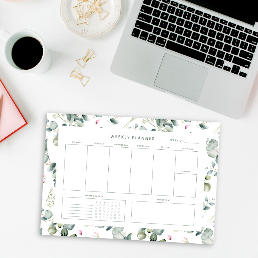 Eucalyptus Notepad Set