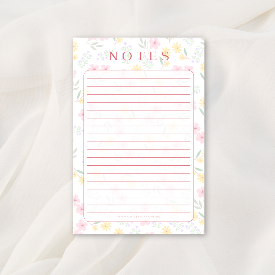 Spring Notes | 4 x 6 inches