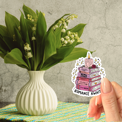 Romance Awaits Vinyl Sticker